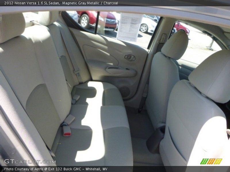 Magnetic Gray Metallic / Charcoal 2012 Nissan Versa 1.6 SL Sedan