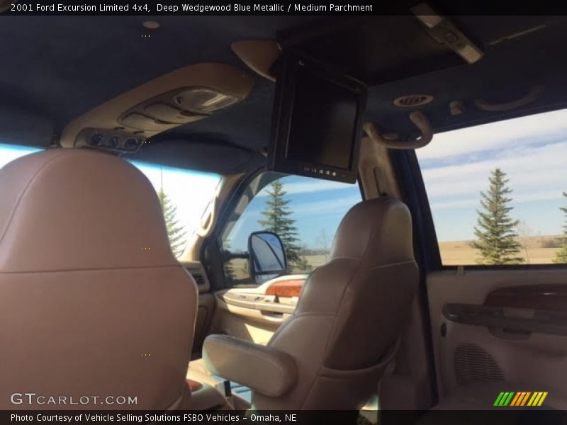 Deep Wedgewood Blue Metallic / Medium Parchment 2001 Ford Excursion Limited 4x4