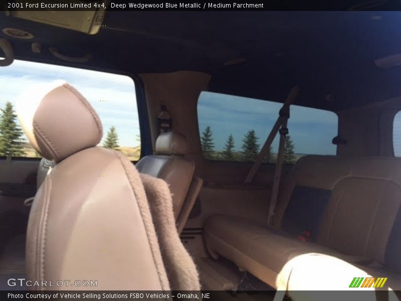 Deep Wedgewood Blue Metallic / Medium Parchment 2001 Ford Excursion Limited 4x4