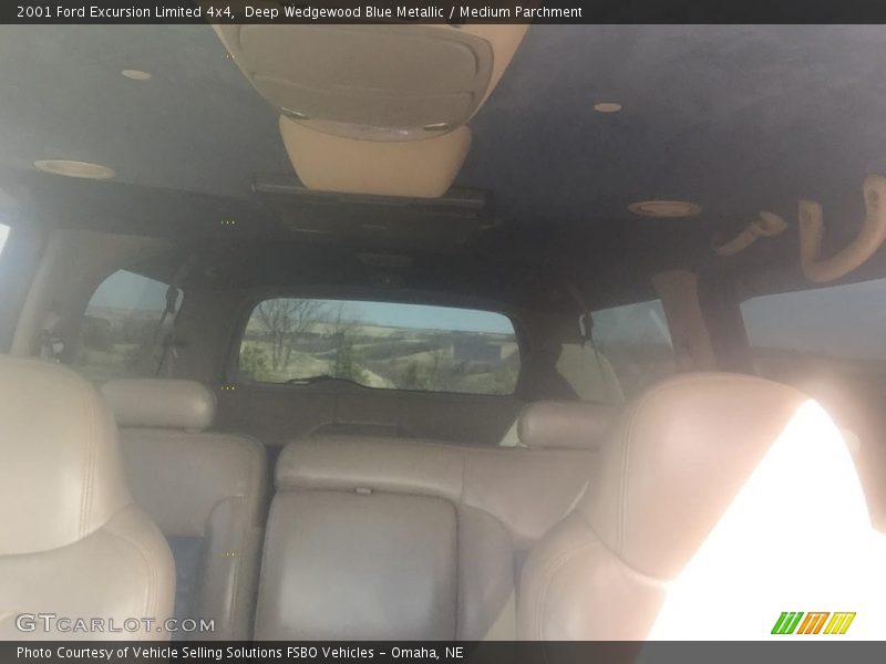 Deep Wedgewood Blue Metallic / Medium Parchment 2001 Ford Excursion Limited 4x4