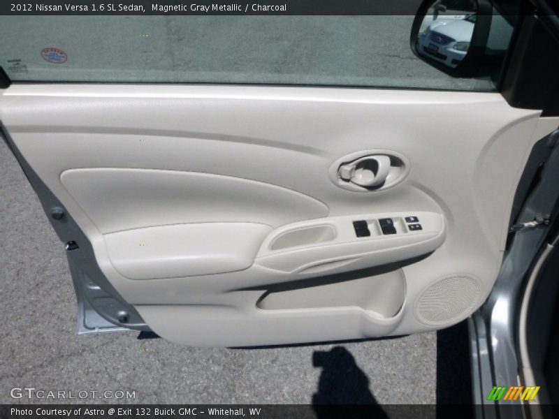 Magnetic Gray Metallic / Charcoal 2012 Nissan Versa 1.6 SL Sedan