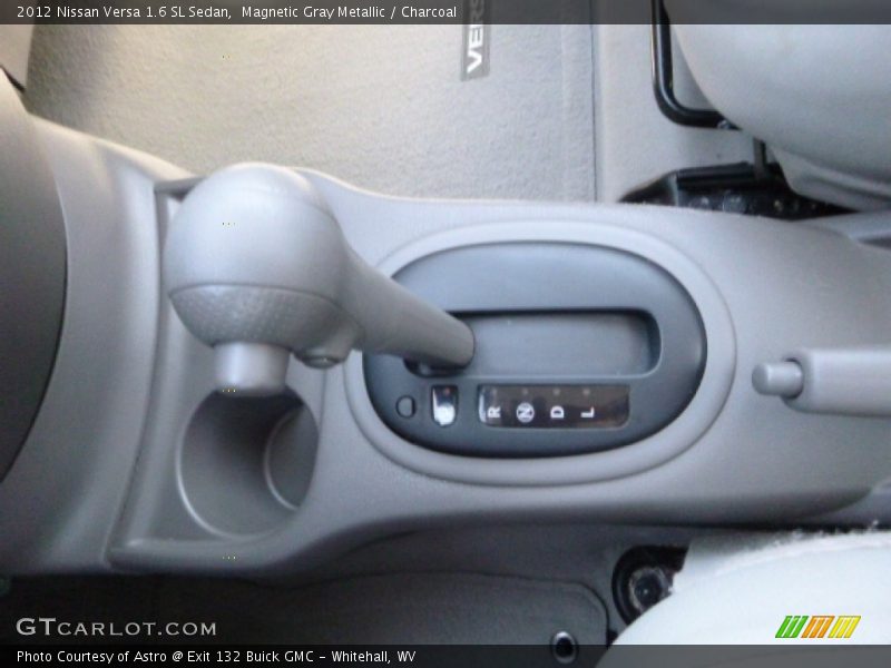 Magnetic Gray Metallic / Charcoal 2012 Nissan Versa 1.6 SL Sedan