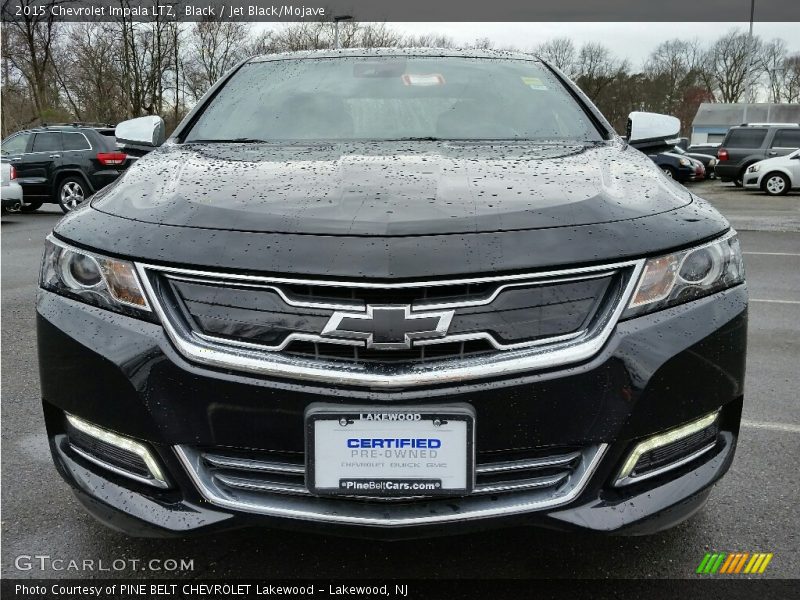 Black / Jet Black/Mojave 2015 Chevrolet Impala LTZ