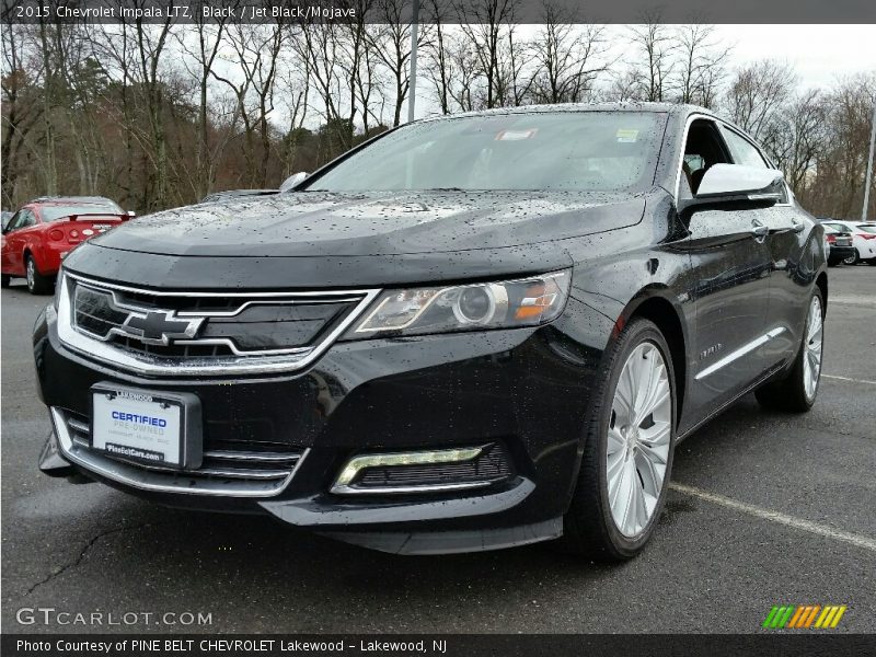 Black / Jet Black/Mojave 2015 Chevrolet Impala LTZ