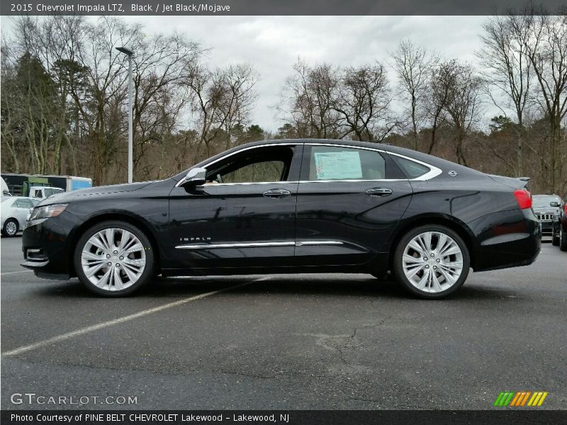 Black / Jet Black/Mojave 2015 Chevrolet Impala LTZ