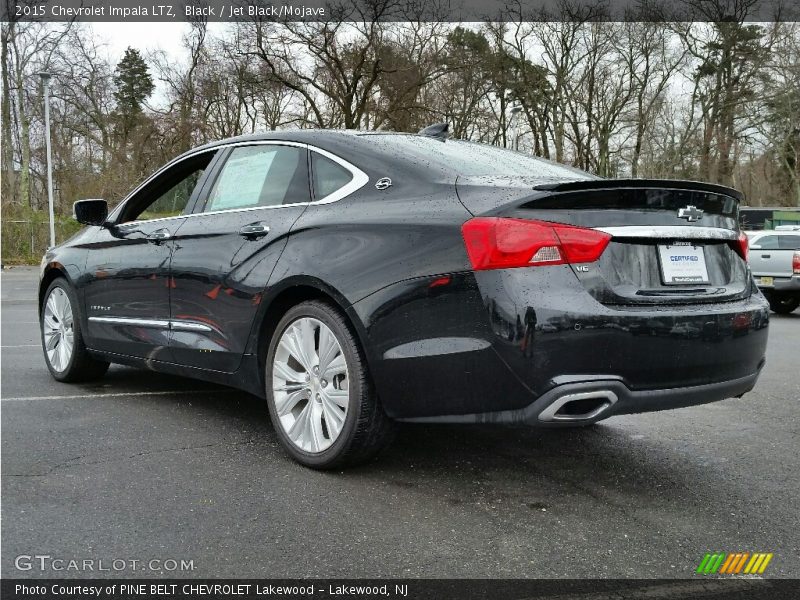 Black / Jet Black/Mojave 2015 Chevrolet Impala LTZ