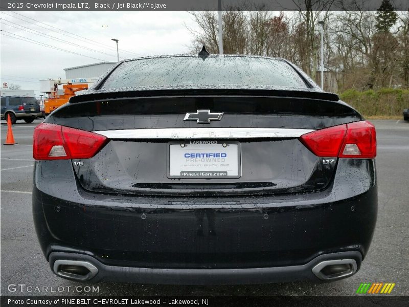 Black / Jet Black/Mojave 2015 Chevrolet Impala LTZ