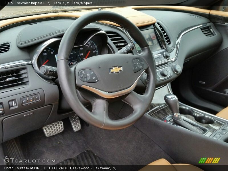 Black / Jet Black/Mojave 2015 Chevrolet Impala LTZ