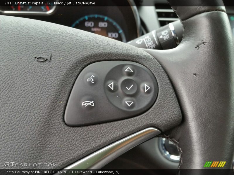 Black / Jet Black/Mojave 2015 Chevrolet Impala LTZ