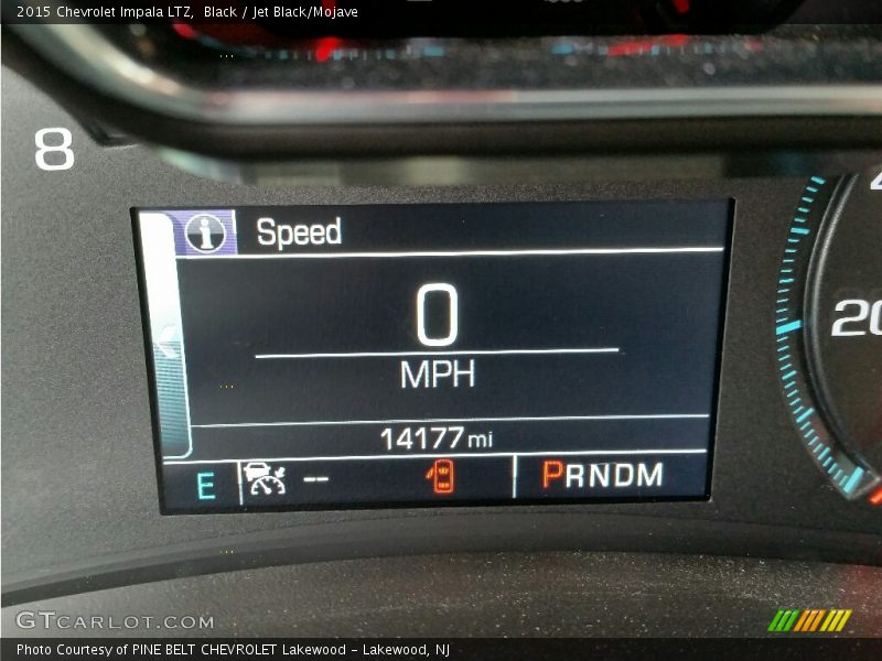 Black / Jet Black/Mojave 2015 Chevrolet Impala LTZ