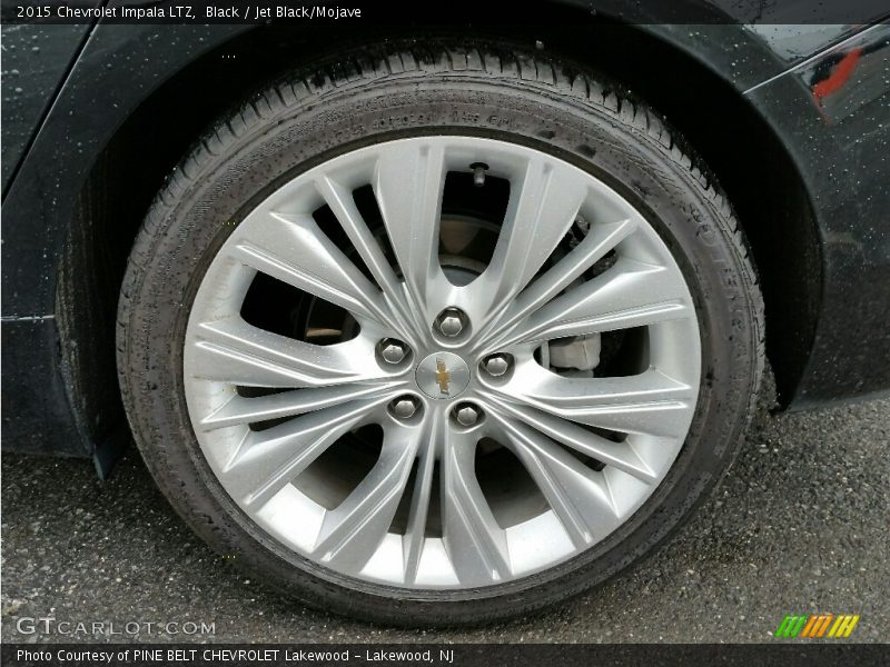 Black / Jet Black/Mojave 2015 Chevrolet Impala LTZ