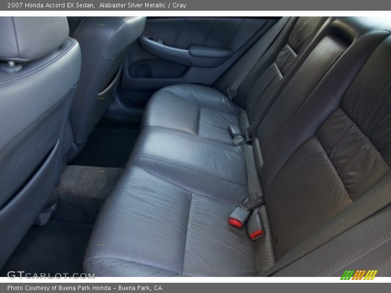 Alabaster Silver Metallic / Gray 2007 Honda Accord EX Sedan