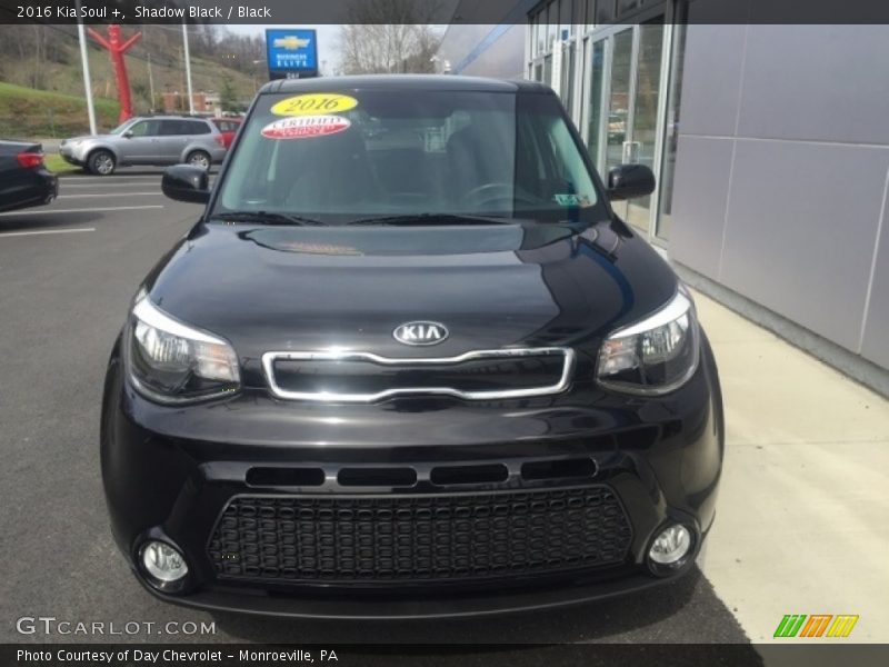 Shadow Black / Black 2016 Kia Soul +