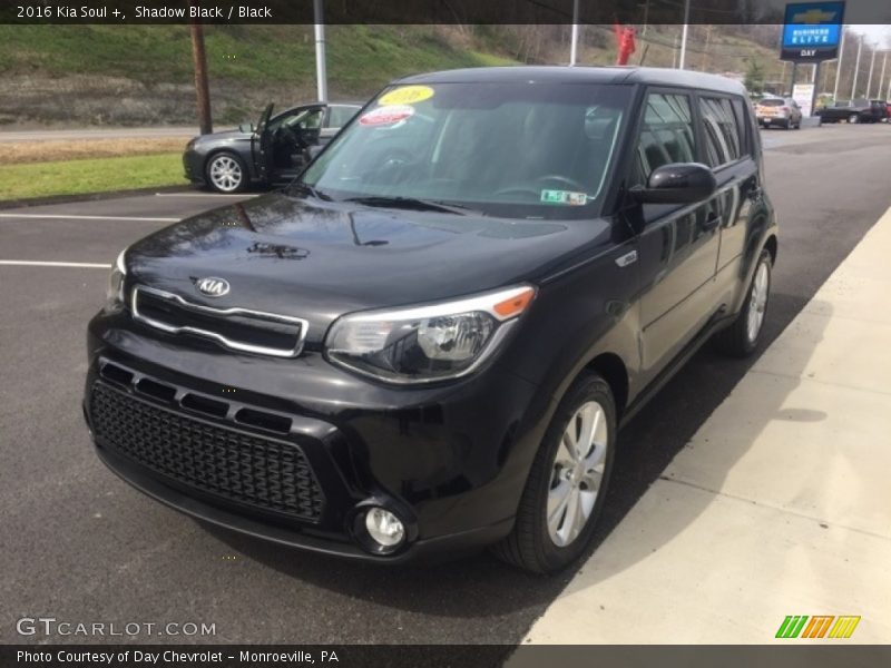 Shadow Black / Black 2016 Kia Soul +