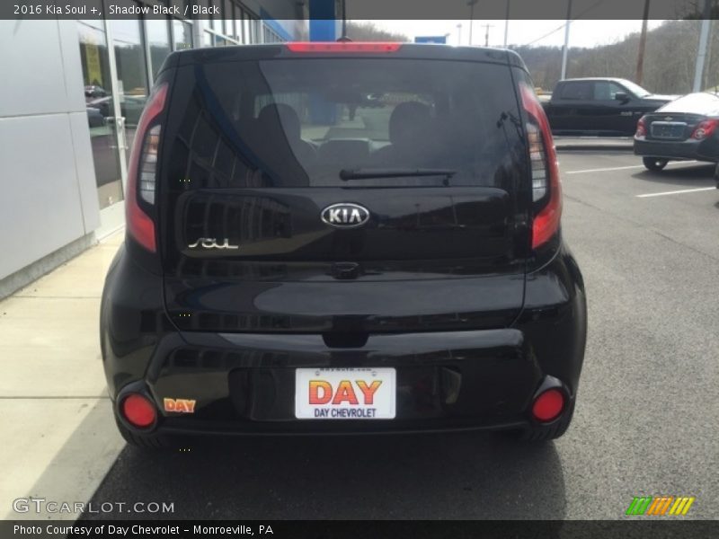 Shadow Black / Black 2016 Kia Soul +