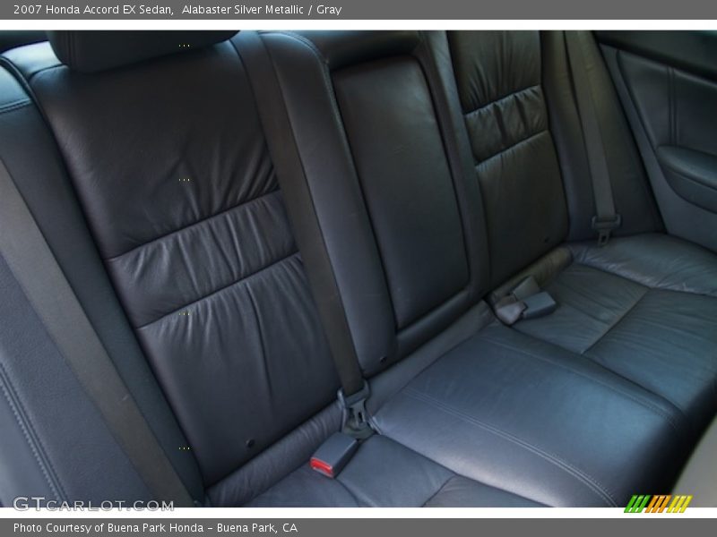 Alabaster Silver Metallic / Gray 2007 Honda Accord EX Sedan