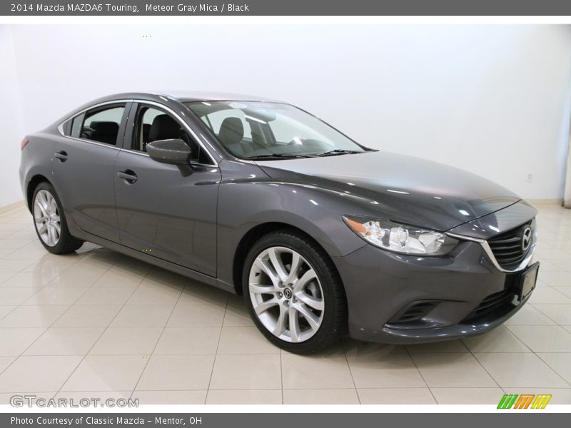 Meteor Gray Mica / Black 2014 Mazda MAZDA6 Touring