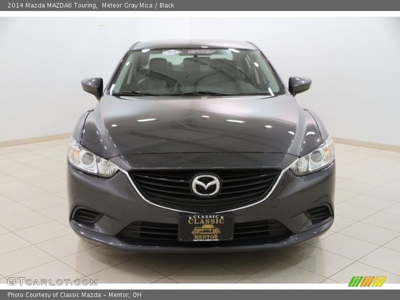 Meteor Gray Mica / Black 2014 Mazda MAZDA6 Touring