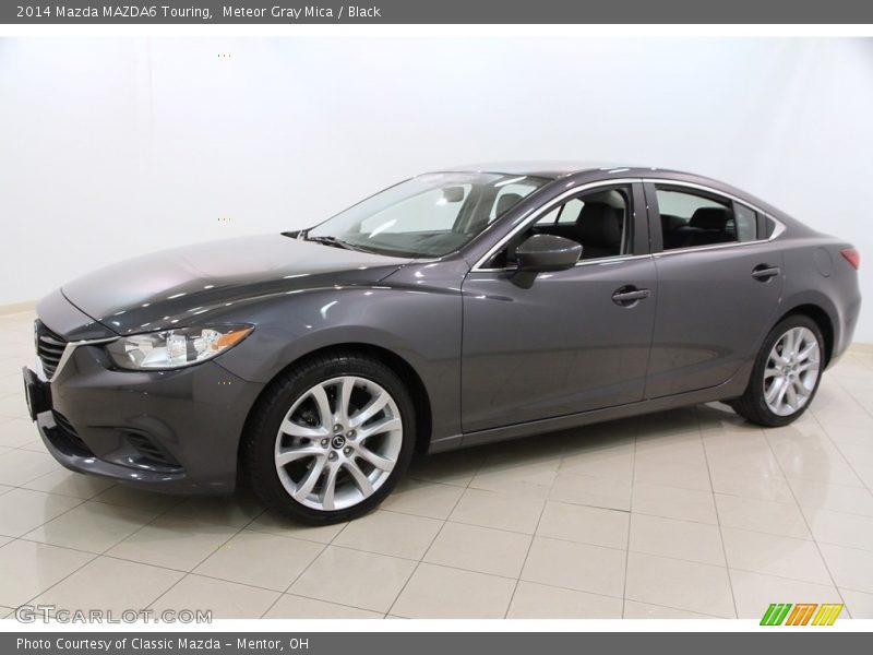 Meteor Gray Mica / Black 2014 Mazda MAZDA6 Touring