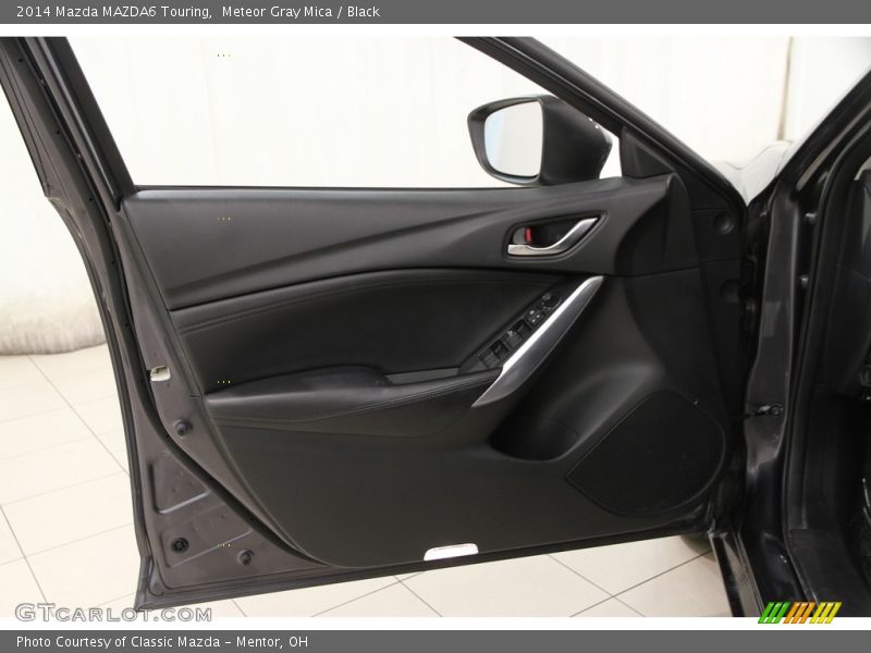 Meteor Gray Mica / Black 2014 Mazda MAZDA6 Touring