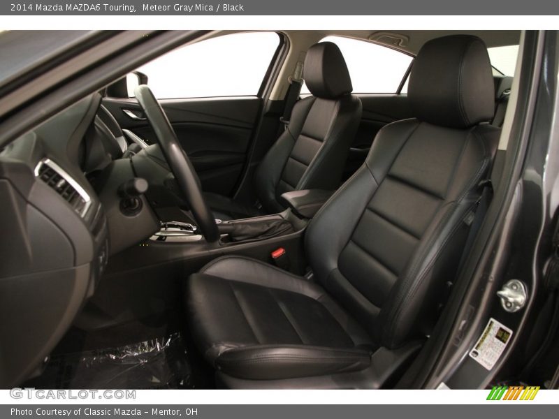 Meteor Gray Mica / Black 2014 Mazda MAZDA6 Touring