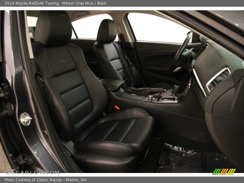 Meteor Gray Mica / Black 2014 Mazda MAZDA6 Touring