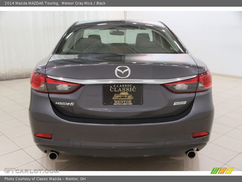 Meteor Gray Mica / Black 2014 Mazda MAZDA6 Touring