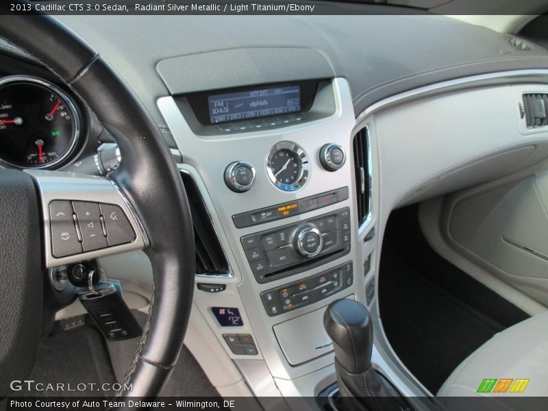 Radiant Silver Metallic / Light Titanium/Ebony 2013 Cadillac CTS 3.0 Sedan