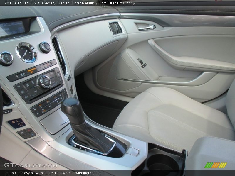 Radiant Silver Metallic / Light Titanium/Ebony 2013 Cadillac CTS 3.0 Sedan