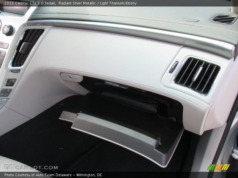 Radiant Silver Metallic / Light Titanium/Ebony 2013 Cadillac CTS 3.0 Sedan