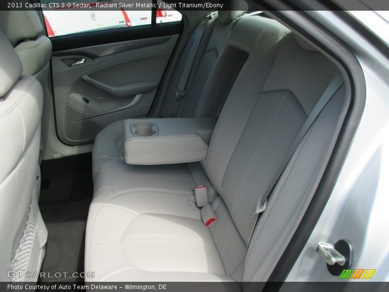 Radiant Silver Metallic / Light Titanium/Ebony 2013 Cadillac CTS 3.0 Sedan