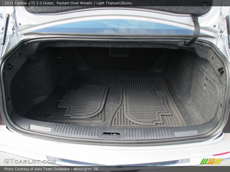 Radiant Silver Metallic / Light Titanium/Ebony 2013 Cadillac CTS 3.0 Sedan