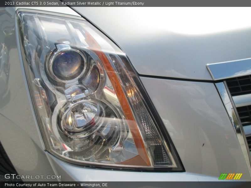 Radiant Silver Metallic / Light Titanium/Ebony 2013 Cadillac CTS 3.0 Sedan