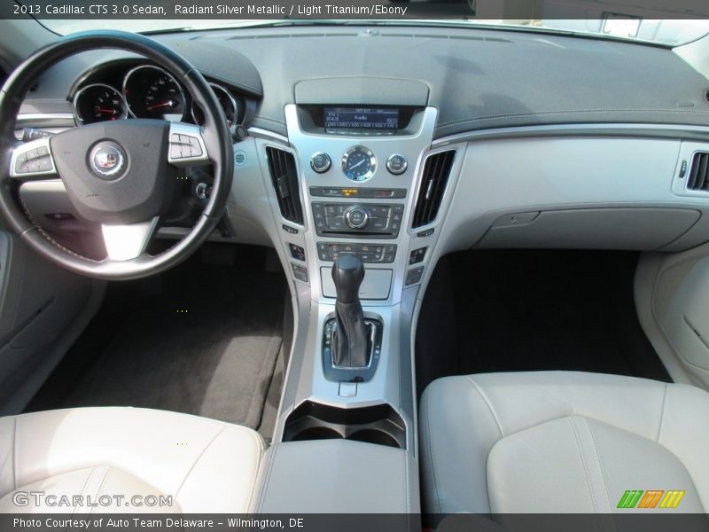 Radiant Silver Metallic / Light Titanium/Ebony 2013 Cadillac CTS 3.0 Sedan