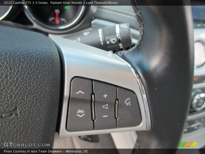 Radiant Silver Metallic / Light Titanium/Ebony 2013 Cadillac CTS 3.0 Sedan
