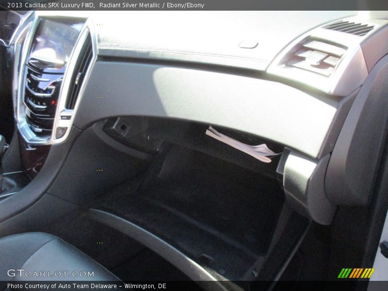 Radiant Silver Metallic / Ebony/Ebony 2013 Cadillac SRX Luxury FWD