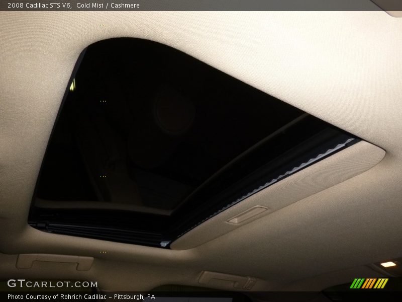 Gold Mist / Cashmere 2008 Cadillac STS V6