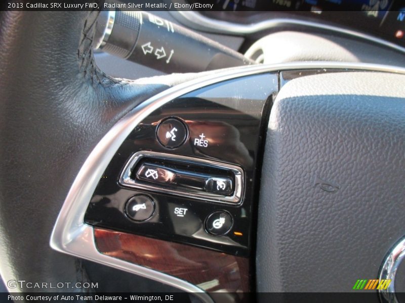 Radiant Silver Metallic / Ebony/Ebony 2013 Cadillac SRX Luxury FWD