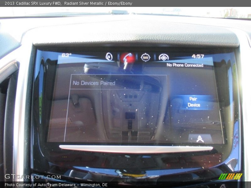 Radiant Silver Metallic / Ebony/Ebony 2013 Cadillac SRX Luxury FWD