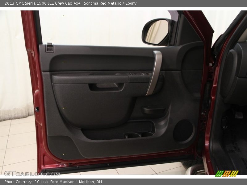 Sonoma Red Metallic / Ebony 2013 GMC Sierra 1500 SLE Crew Cab 4x4