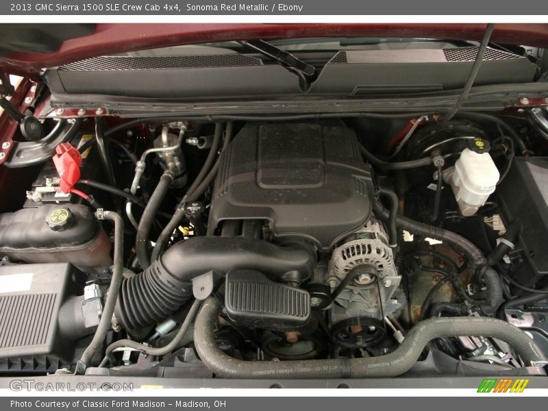 Sonoma Red Metallic / Ebony 2013 GMC Sierra 1500 SLE Crew Cab 4x4