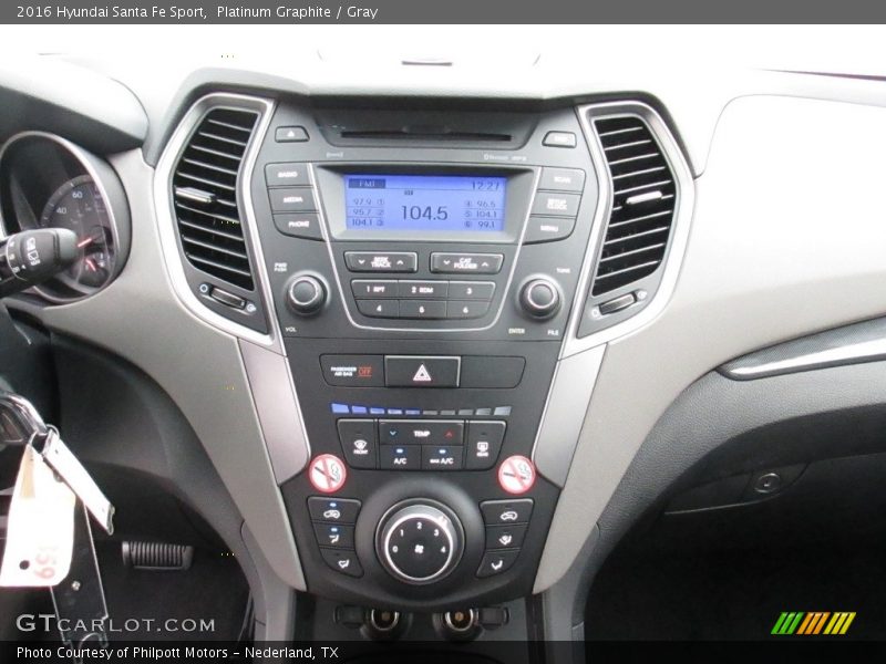 Platinum Graphite / Gray 2016 Hyundai Santa Fe Sport