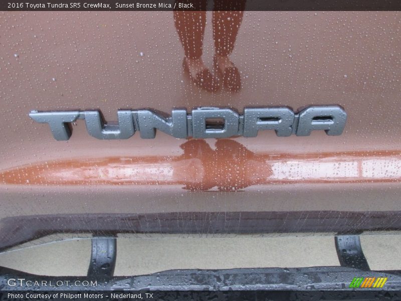 Sunset Bronze Mica / Black 2016 Toyota Tundra SR5 CrewMax