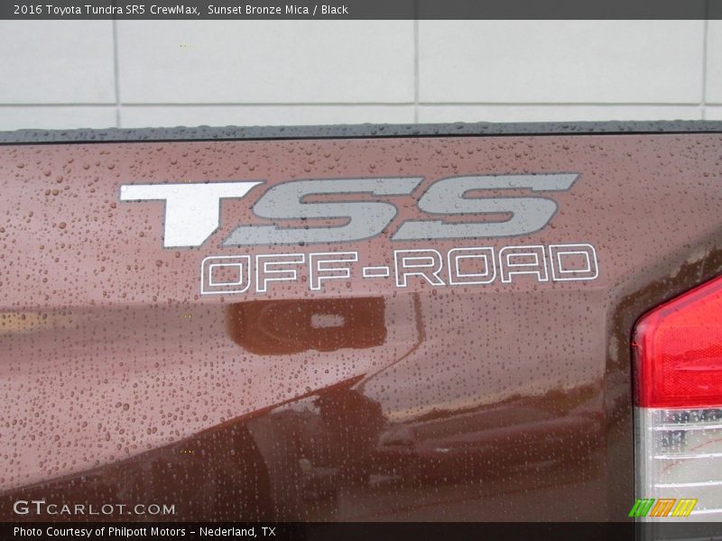 Sunset Bronze Mica / Black 2016 Toyota Tundra SR5 CrewMax
