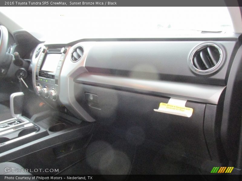 Sunset Bronze Mica / Black 2016 Toyota Tundra SR5 CrewMax