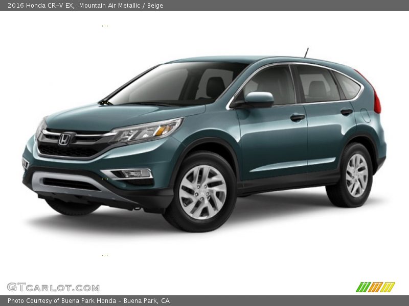 Mountain Air Metallic / Beige 2016 Honda CR-V EX