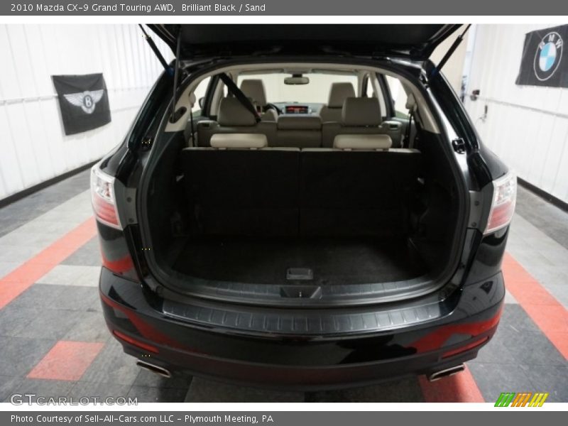 Brilliant Black / Sand 2010 Mazda CX-9 Grand Touring AWD