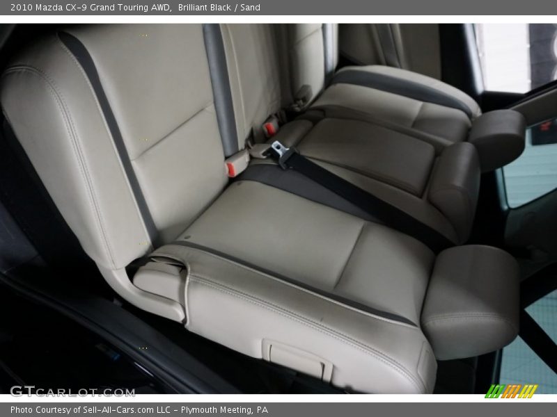 Brilliant Black / Sand 2010 Mazda CX-9 Grand Touring AWD