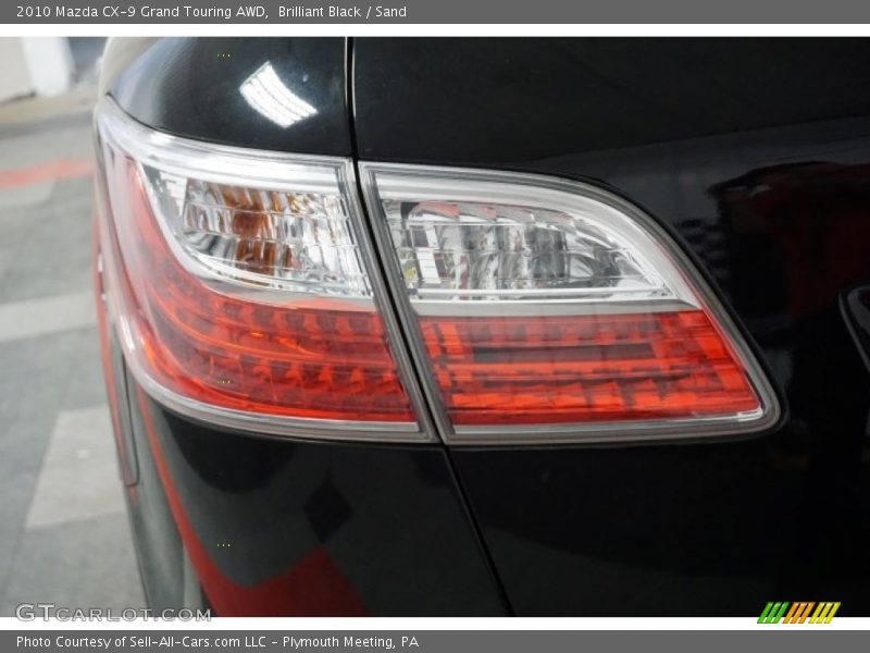 Brilliant Black / Sand 2010 Mazda CX-9 Grand Touring AWD