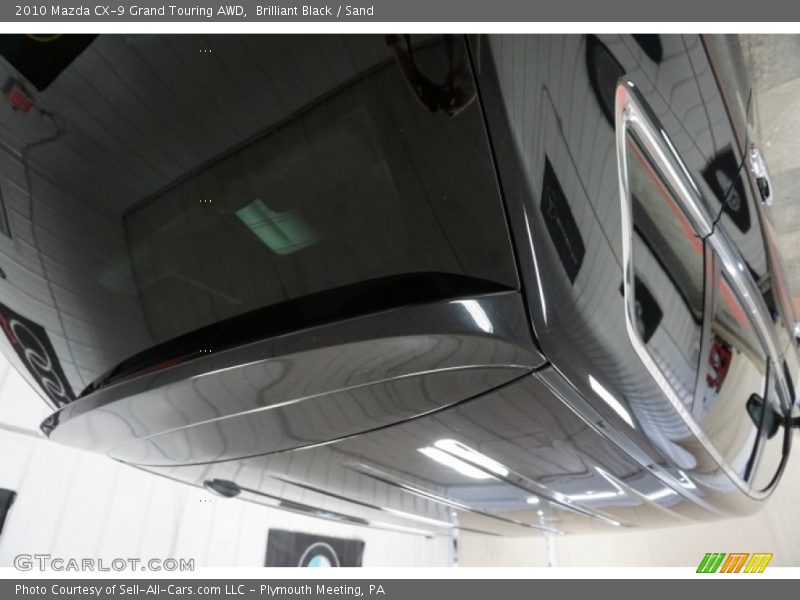 Brilliant Black / Sand 2010 Mazda CX-9 Grand Touring AWD